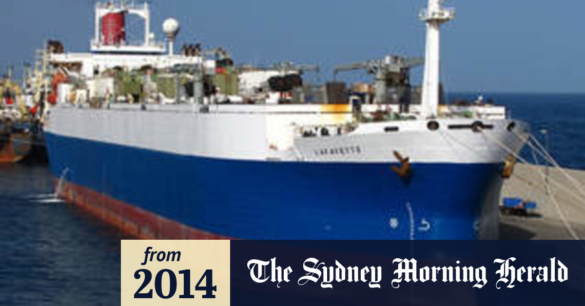 World's largest floating fish factory in Pacific waters